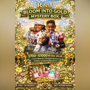 🌸💐🌺👑 R& J’s Bloom Into Gold Mystery Box👑🌺💐🌸